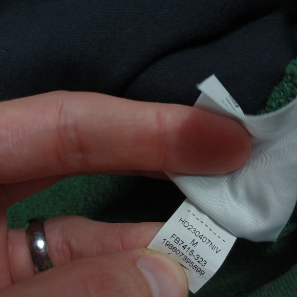 Nike Sweater Mens Medium Green Hoodie Pullover Casual Streetwear Fleece - Picture 6 of 9